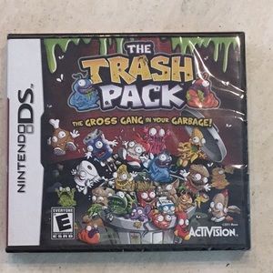The Trash Pack Nintendo DS Game The Gross Gang In Your Garbage New Sealed